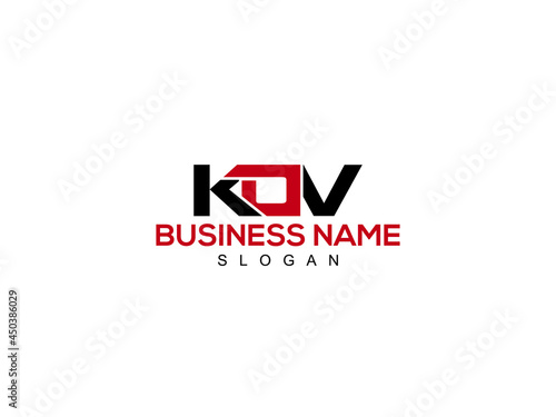 Letter KOV Logo, Creative kov Logo Letter Vector Stock