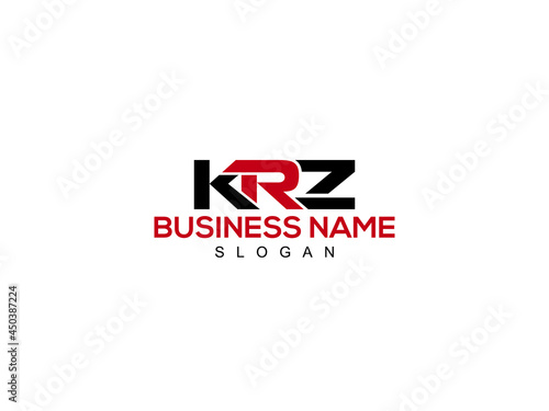 Letter KRZ Logo, Creative krz Logo Letter Vector Stock photo