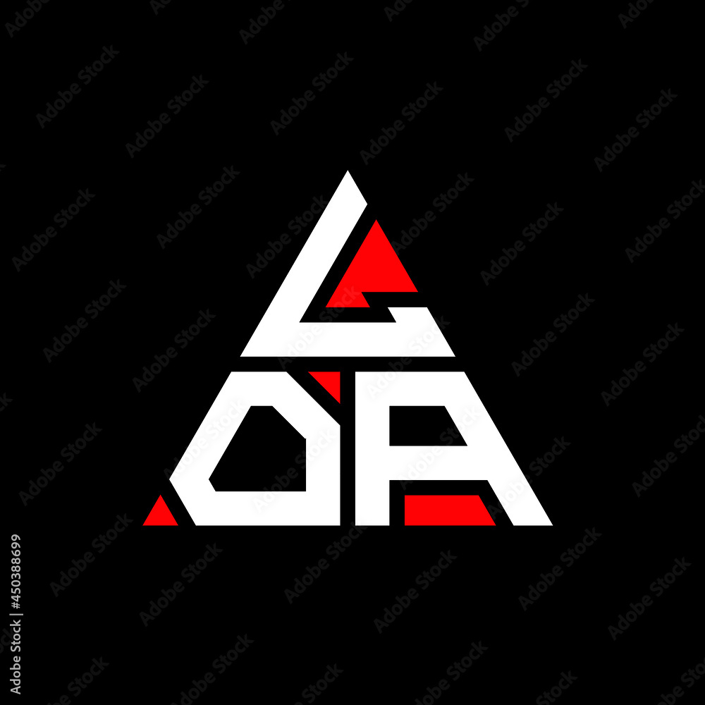 LOA triangle letter logo design with triangle shape. LOA triangle logo design monogram. LOA triangle vector logo template with red color. LOA triangular logo Simple, Elegant, and Luxurious Logo. LOA LOA triangle letter logo design with triangle shape. LOA triangle logo design monogram. LOA triangle vector logo template with red color. LOA triangular logo Simple, Elegant, and Luxurious Logo. LOA