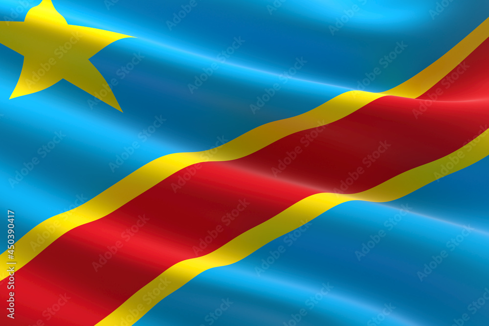 Congo flag Congo flag