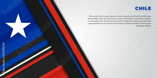 Red, blue, white and black Geometric background design