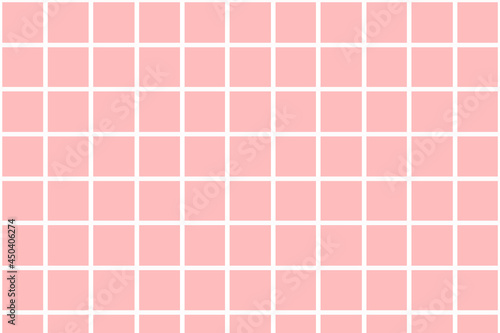 pink fabric, pink background with squares 
