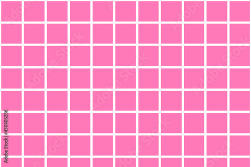 pink fabric, pink background with squares 