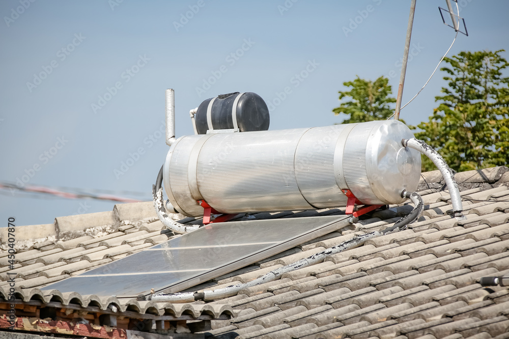 Solar heating happens by means of solar thermal plates usually installed on roofs that capture the HEAT FROM THE SUN.
Solar heating happens by means of solar thermal plates usually installed on roofs that capture the HEAT FROM THE SUN.
