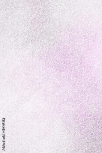 Pink hand painted backdrop background. Pencil or watercolor, abstract texture on white paper. Monochrome. Place for your text.