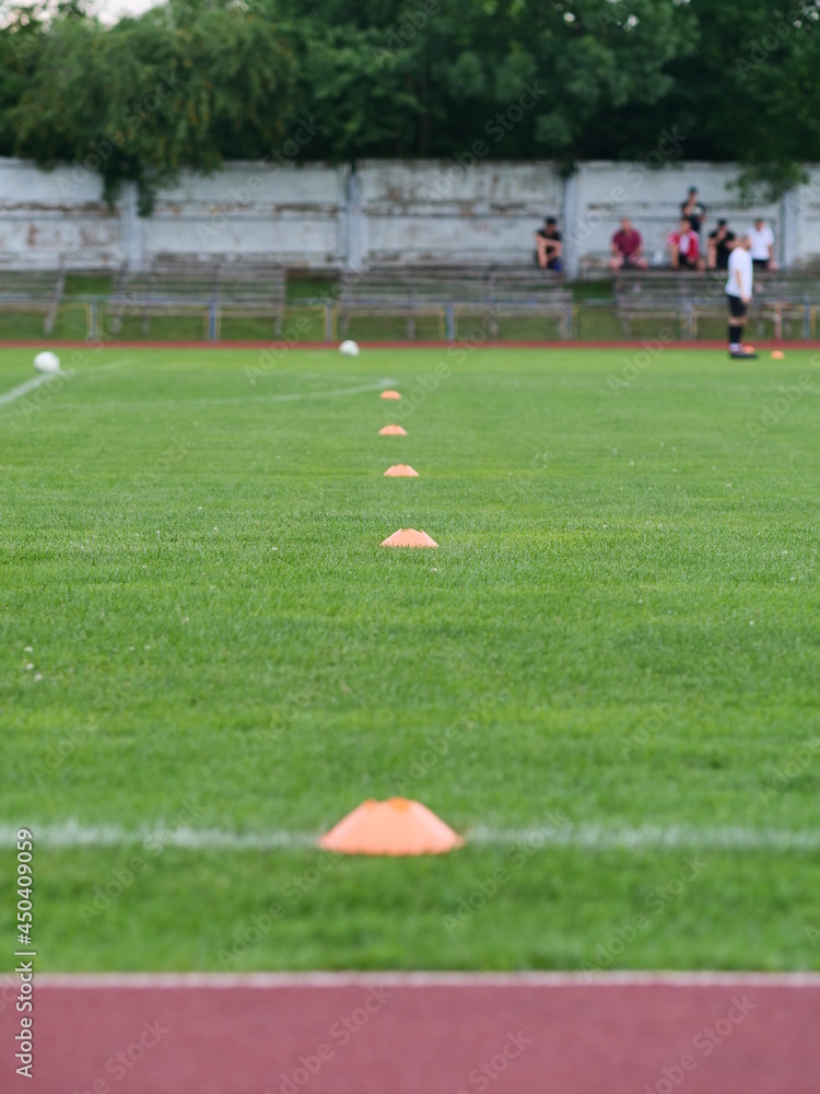 Obraz premium american football field