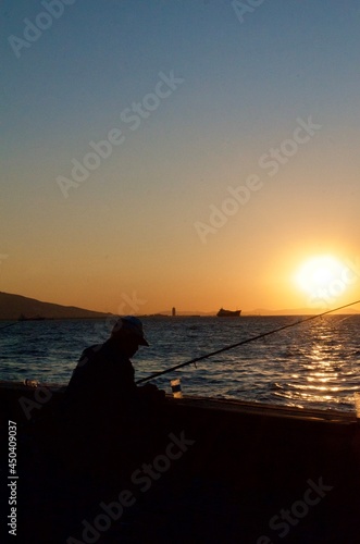 Fischer im Abendrot © Volkan