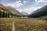 Hiking Trail in the Colorado Wilderness