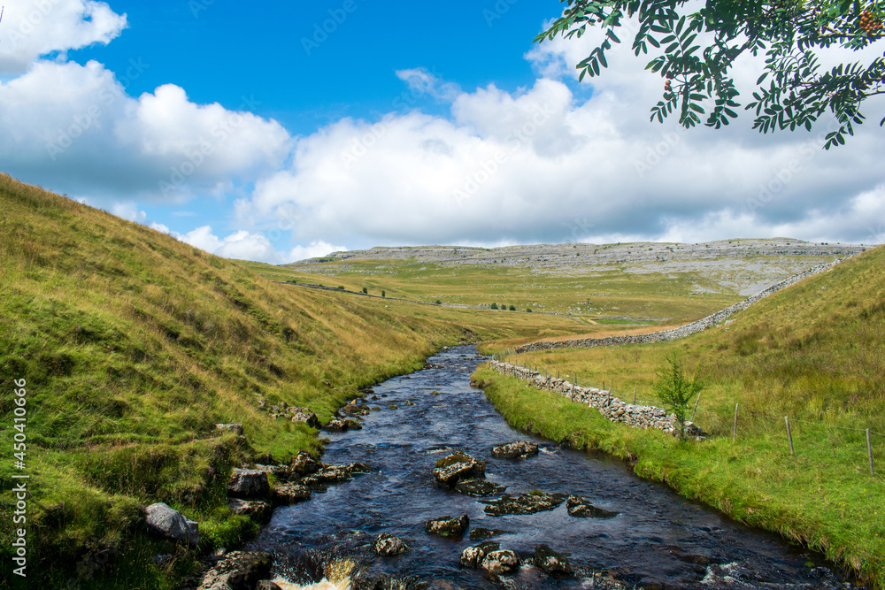 Obraz premium landscape with river