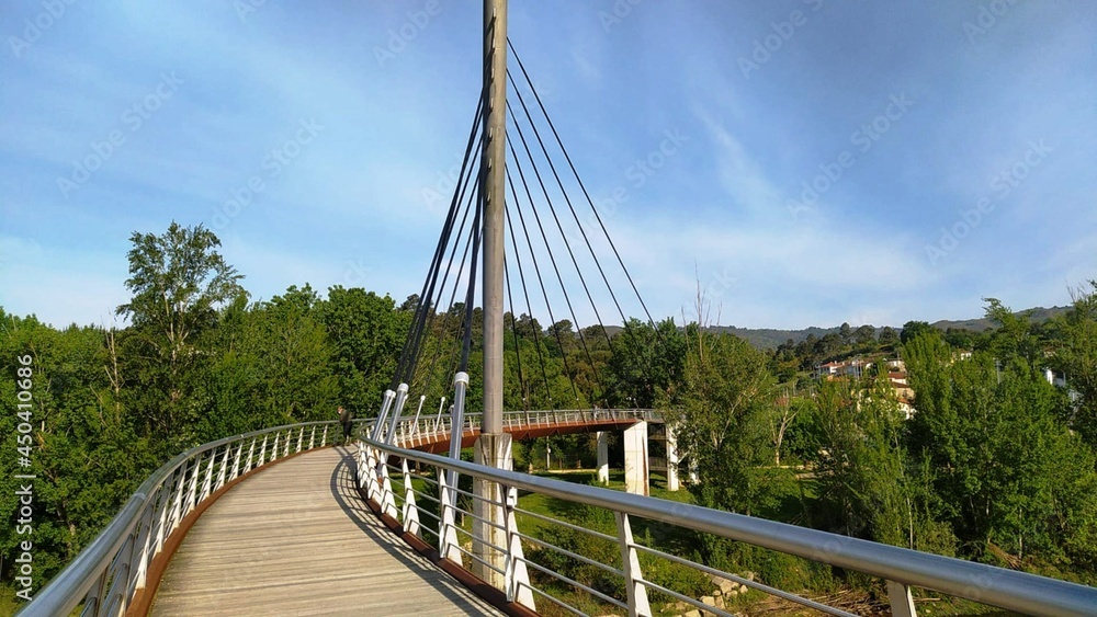 Curioso puente en Galicia