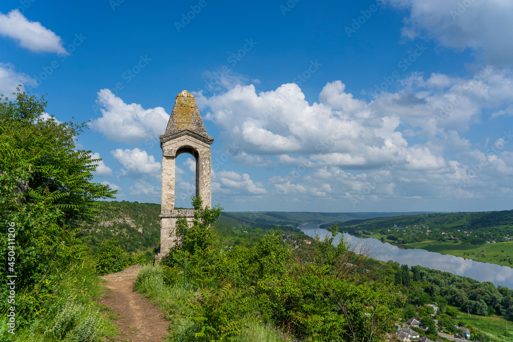 Obraz premium Tower of Winds is architectural monument of 19th century, village of Stroentsy, Rybnitsa region, Transnistria, Moldova