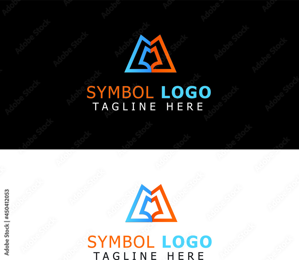 MM Symbol Logo Design