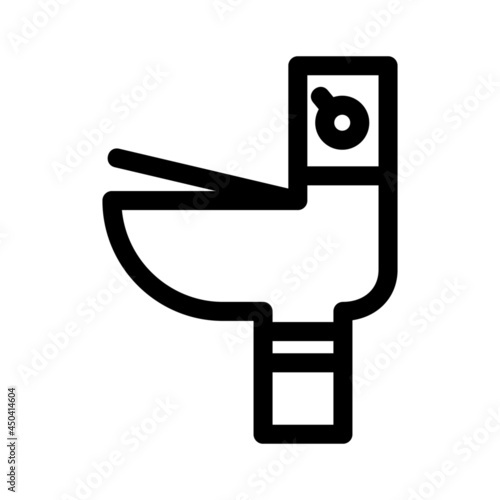 commode icon or logo isolated sign symbol vector illustration - high quality black style vector icons
