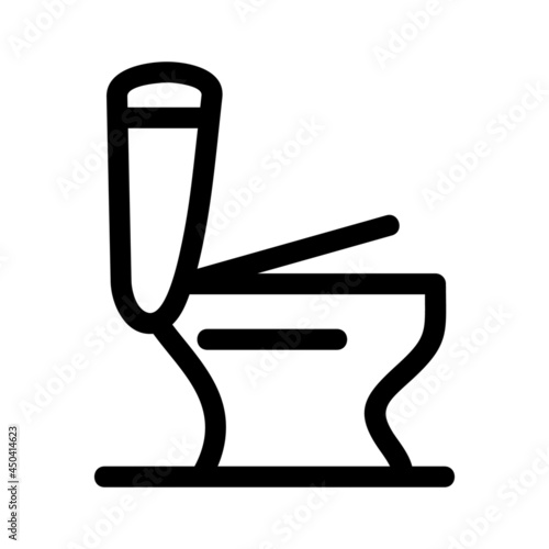 commode icon or logo isolated sign symbol vector illustration - high quality black style vector icons
