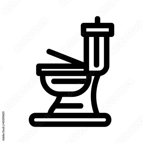 commode icon or logo isolated sign symbol vector illustration - high quality black style vector icons
