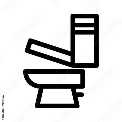 commode icon or logo isolated sign symbol vector illustration - high quality black style vector icons
