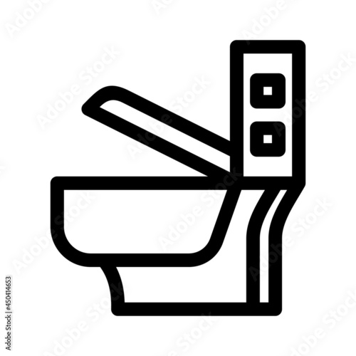 commode icon or logo isolated sign symbol vector illustration - high quality black style vector icons
