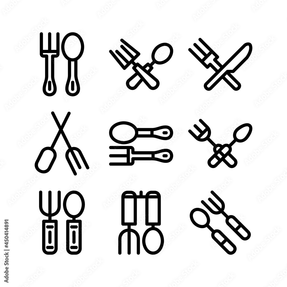 cutlery icon or logo isolated sign symbol vector illustration - high quality black style vector icons
cutlery icon or logo isolated sign symbol vector illustration - high quality black style vector icons