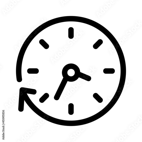 history icon or logo isolated sign symbol vector illustration - high quality black style vector icons
