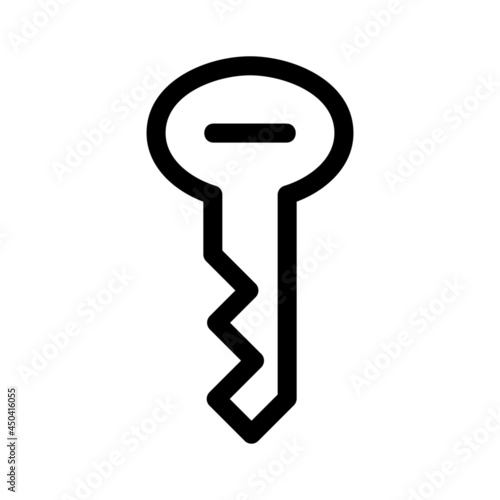 key icon or logo isolated sign symbol vector illustration - high quality black style vector icons 