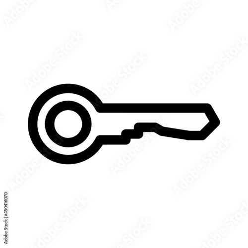 key icon or logo isolated sign symbol vector illustration - high quality black style vector icons  © emka angelina