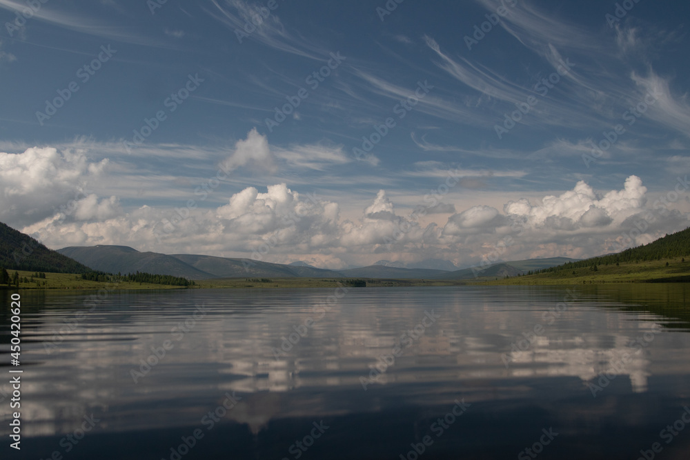 lake in the mountains