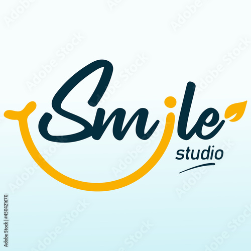 Logo for start up dental practice smile