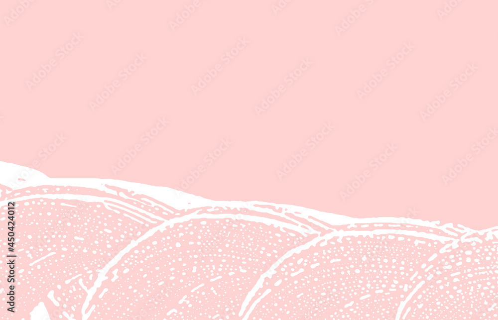 Grunge texture. Distress pink rough trace. Fresh b Grunge texture. Distress pink rough trace. Fresh b