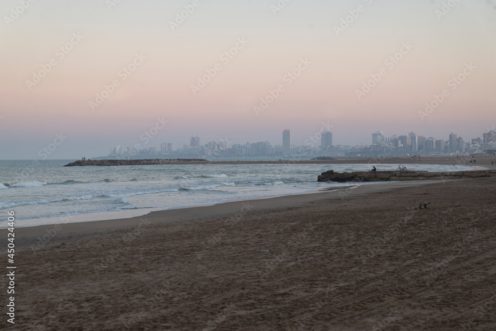 Mar del Plata skyline Sunset in Mar del PLata Mar del Plata skyline Sunset in Mar del PLata