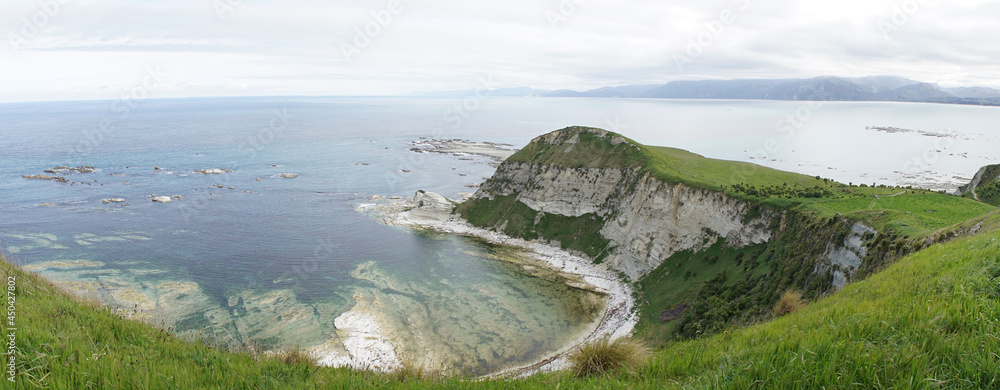 Coastal sea landscapes near Kaikoura on the South Island of New Zealand. Coastal sea landscapes near Kaikoura on the South Island of New Zealand.