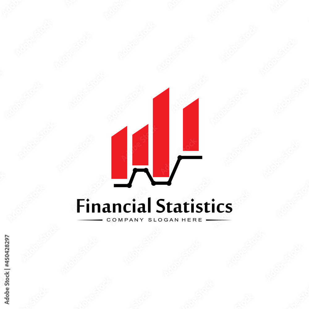 Logo Statistics Finance Marketing business trend analysis