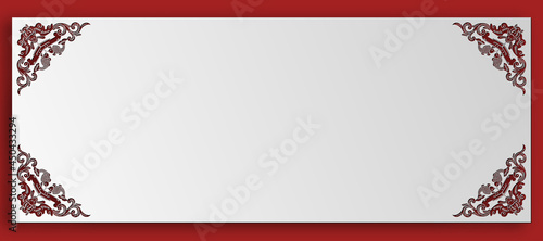Chinese Traditional White Marble Background