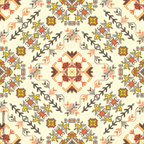 Georgian embroidery pattern 18