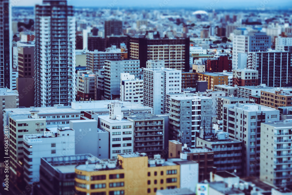 Obraz premium 都市風景