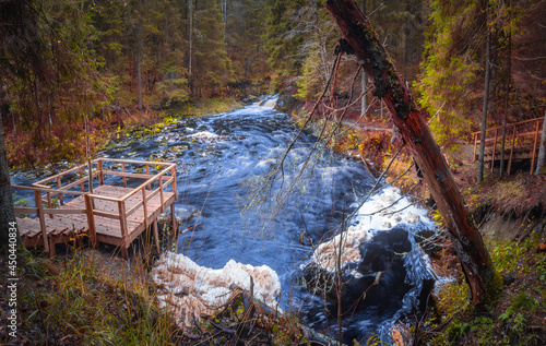 The Nature Of Karelia. Russ...