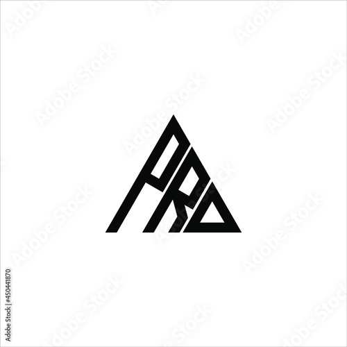 PRD letter logo creative design. PRD unique design