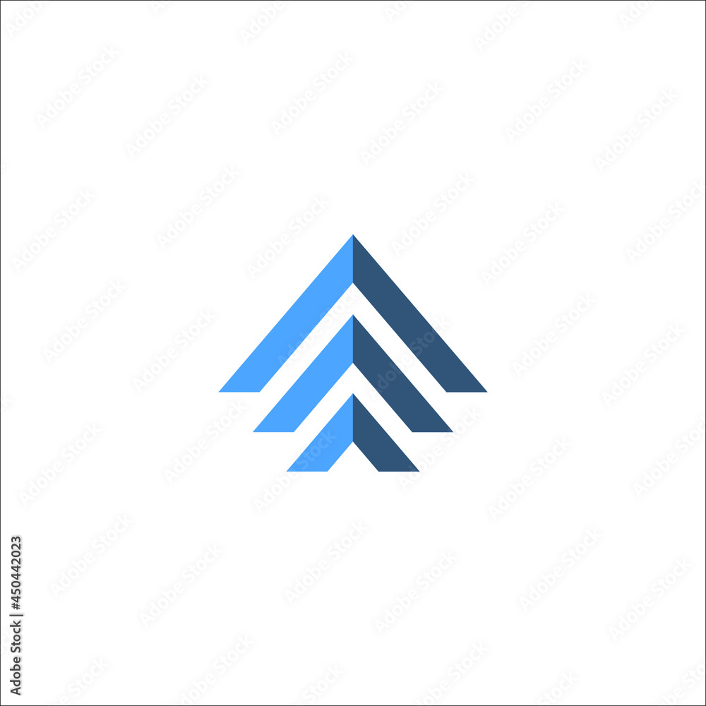 Arrow Abstract business logo icon design template with arrow on a white. Arrow Abstract business logo icon design template with arrow on a white.