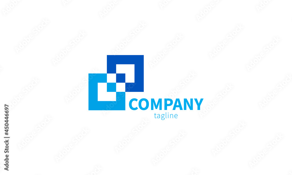 Premium logo vector abstract building, good for any industries Premium logo vector abstract building, good for any industries
