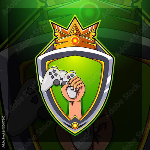 Pro player esport game logo