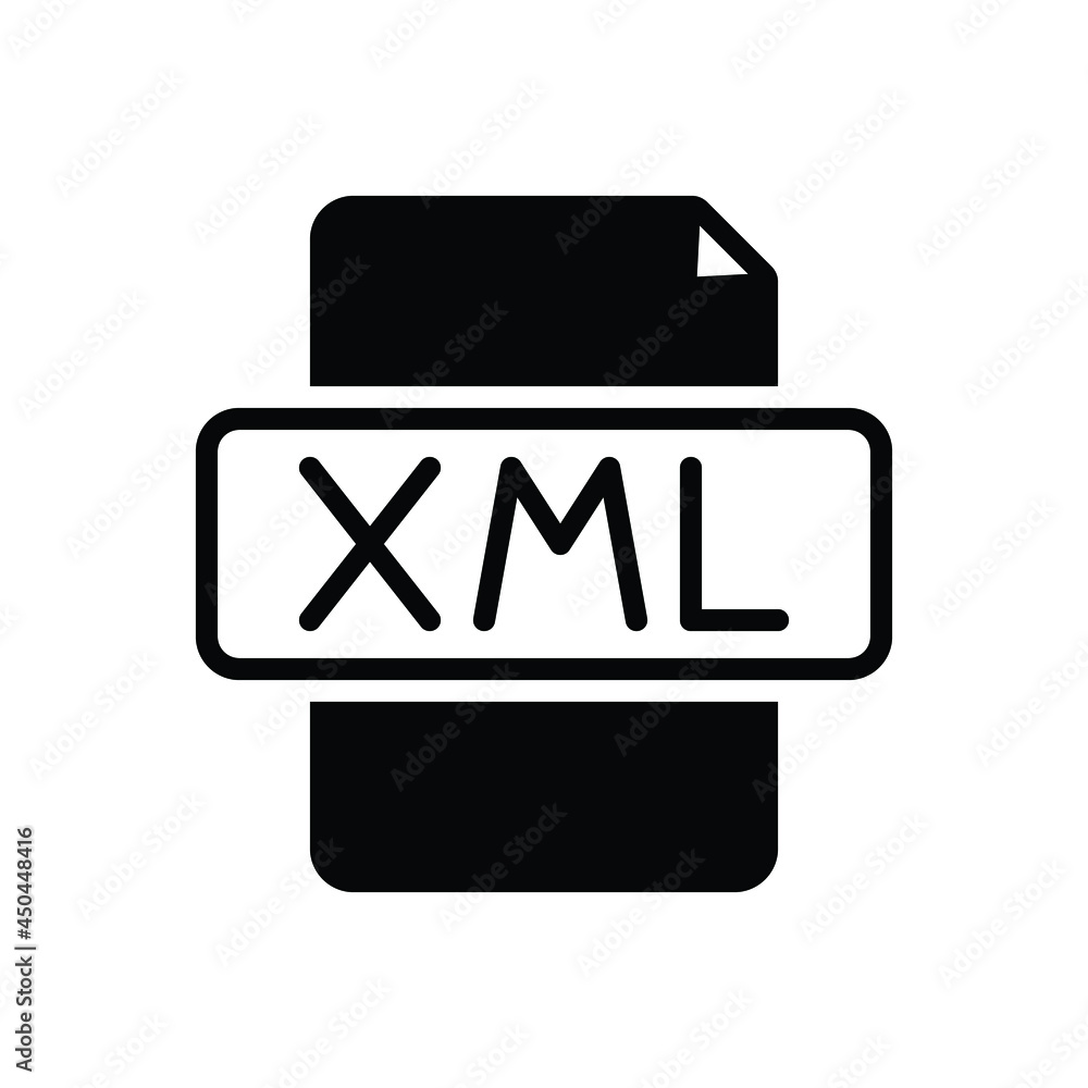Black solid icon for formats Black solid icon for formats