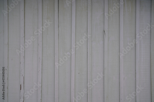 grey white old wooden Wall plank Paneling texture as wood used vintage background
