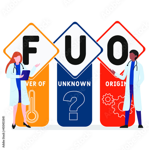 Flat design with people. FOB - Free On Board acronym. medical concept background. Vector illustration for website banner, marketing materials, business presentation, online advertising