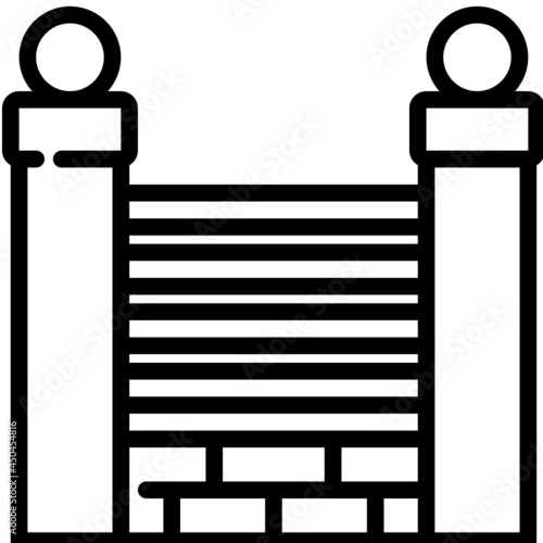 fence line icon