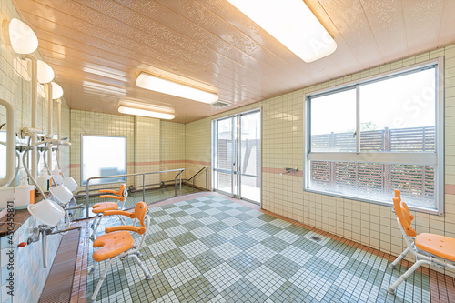 介護施設の入浴設備 photo