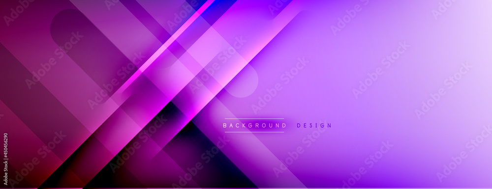 Abstract background. Shadow lines on bright shiny gradient background. Abstract background. Shadow lines on bright shiny gradient background.