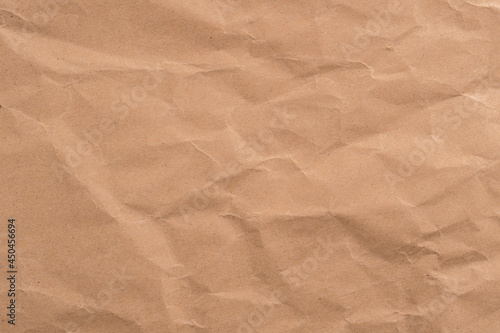 Old wrinkled brown wrapping paper