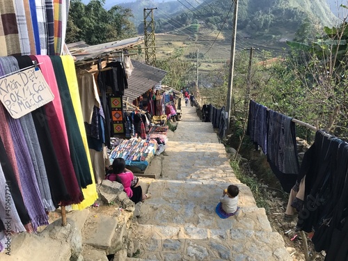 Old town of Sapa, Vietnam