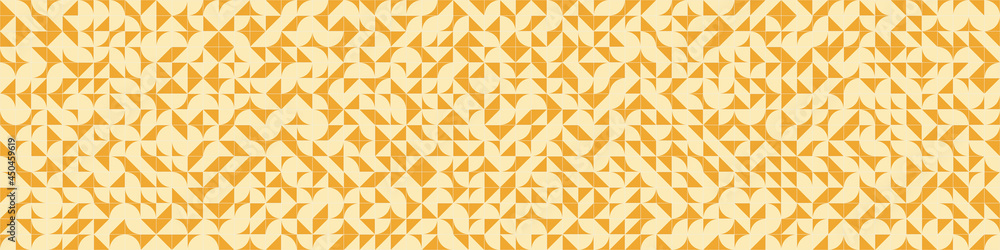 Abstract Geometric Pattern generative computational art illustration