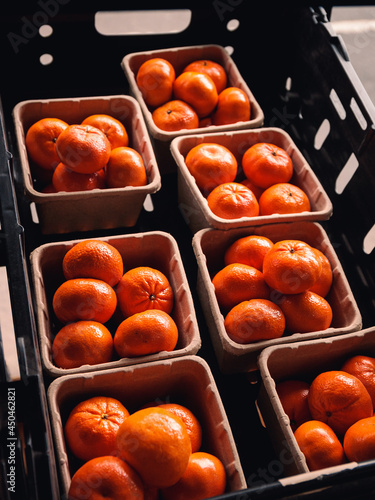 Imperial mandarin in a market.