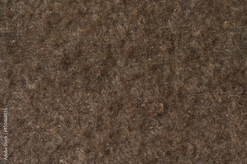 Brown wool shawl texture. factory material wool background